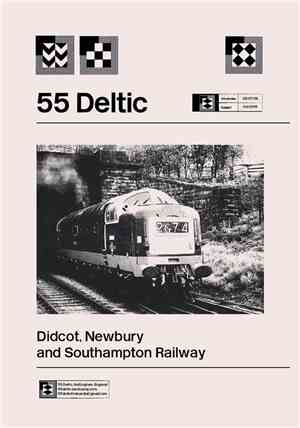 55 Deltic - Didcot, Newbury And Southampton Railway / Glendale Girls
