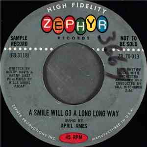 April Ames - A Smile Will Go A Long Long Way