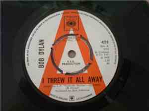 Bob Dylan - I Threw It all Away