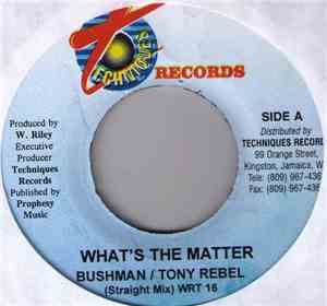 Bushman  / Tony Rebel - What's The Matter