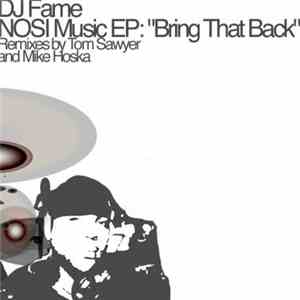 DJ Fame - Bring That Back EP
