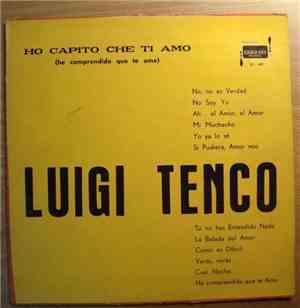 Luigi Tenco - Ho Capito Che Ti Amo ( He Comprendido Que Te Amo )
