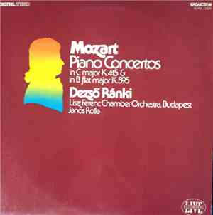 Mozart, Dezső Ránki, Liszt Ferenc Chamber Orchestra, János Rolla -  Piano C ...