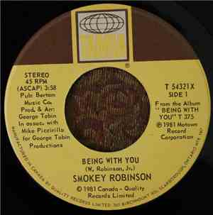 Smokey Robinson - Being With You