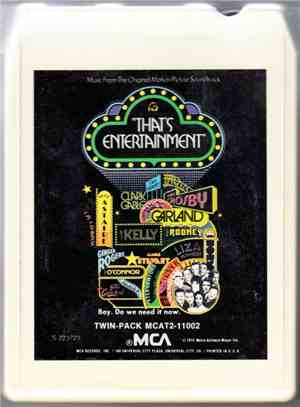 Various - Music From The Original Motion Picture Soundtrack - That's Entert ...