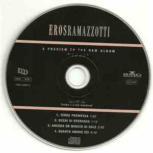 Eros Ramazzotti - A Preview To The New Album