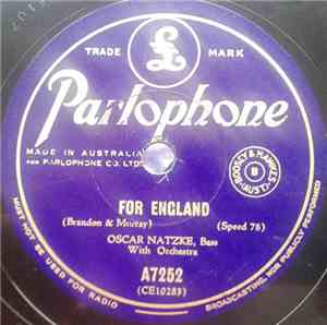 Oscar Natzke - For England / The Floral Dance
