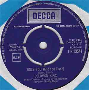 Solomon King - Only You (And You Alone)
