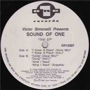 Victor Simonelli Presents Sound Of One - The EP