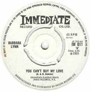 Barbara Lynn - You Can't Buy My Love