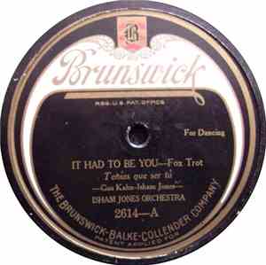 Isham Jones Orchestra - It Had To Be You / After The Storm