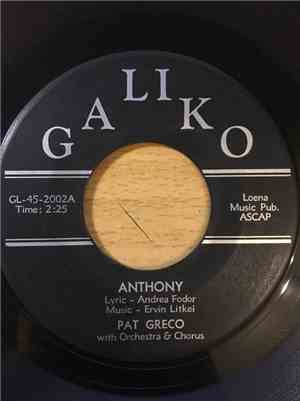 Pat Greco - Anthony / I Tried Not To Cry