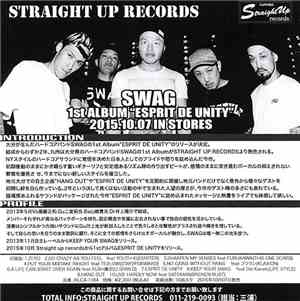 Swag  - Esprit De Unity