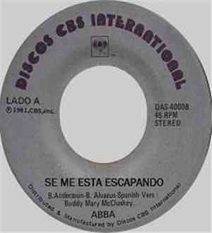 ABBA - Se Me Esta Escapando