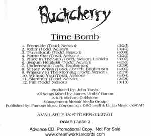 Buckcherry - Time Bomb