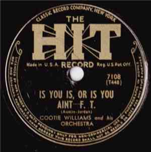 Cootie Williams And His Orchestra - Is You Is, Or Is You Aint / Blue Garden ...