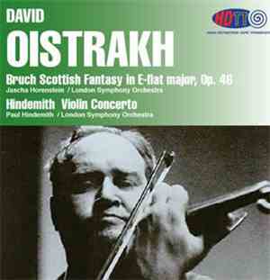 David Oistrakh, Bruch, Hindemith - Scottish Fantasy In E-Flat Major, Op. 46 ...