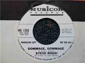 Steve Rossi - Dommage, Dommage