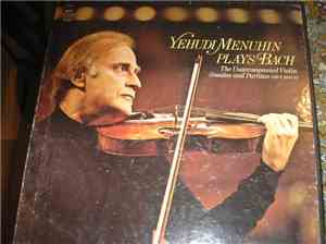 Yehudi Menuhin - Yehudi Menuhin Plays Bach - The Unaccompanied Violin Sonat ...