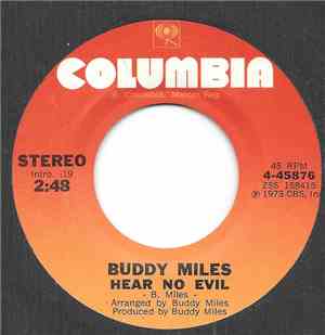 Buddy Miles - Hear No Evil