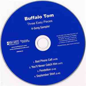 Buffalo Tom - Three Easy Pieces 4-Song Sampler