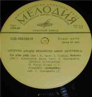 Juozas Marcinkus - Lietuvos Aklųjų Draugijos Meno Saviveikla