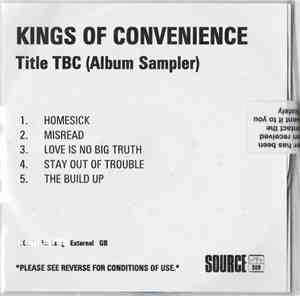 Kings Of Convenience - Title TBC (Album Sampler)