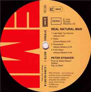 Peter Straker - Real Natural Man