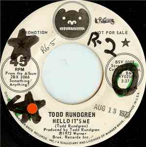 Todd Rundgren - Hello It's Me