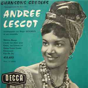Andrée Lescot - Chansons Créoles