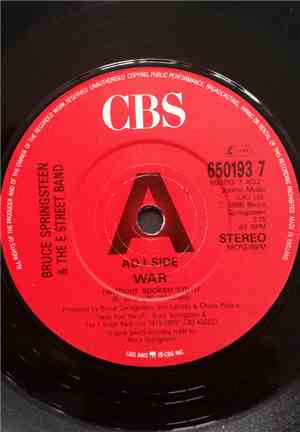 Bruce Springsteen & The E Street Band - War