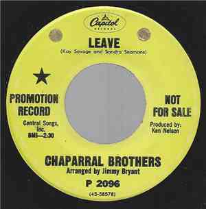 Chaparral Brothers - Leave