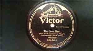 John Steel / Henry Burr - The Love Nest / Blue Diamonds