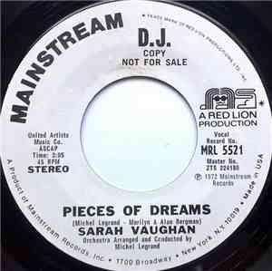 Sarah Vaughan - Pieces Of Dreams / Once You've Been In Love