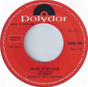 Ted Mulry - Falling In Love Again