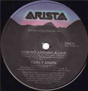 Carly Simon - Coming Around Again