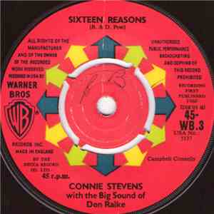 Connie Stevens With The Big Sound Of Don Ralke - Sixteen Reasons/ Little Si ...
