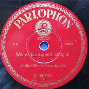 Jodler-Duett Moserbuebe - Wei Es Tschüppeli Lustig Si / Zürich, Du Holde Fe ...