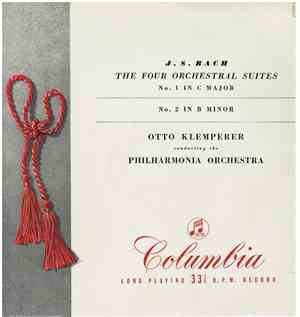 Johann Sebastian Bach, Otto Klemperer, Philharmonia Orchestra - The Four Or ...