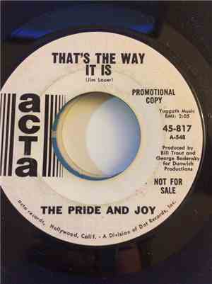 Pride and Joy - That's The Way It Is/We Got A Long Way To Go
