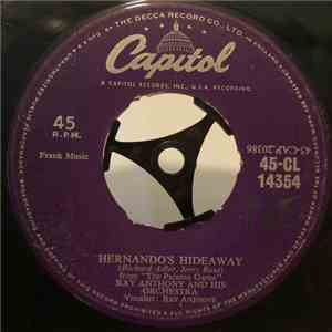 Ray Anthony And His Orchestra - Bunny Hop / Hernando's Hideaway