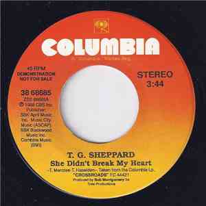 T.G. Sheppard - She Didn't Break My Heart