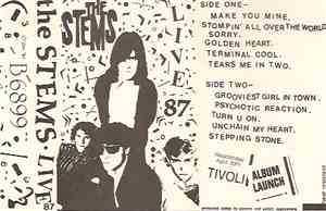 The Stems - Live 87