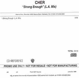Cher - Strong Enough (L.A. Mix)