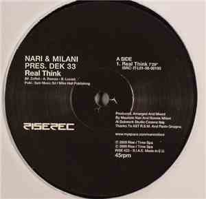 Nari & Milani Pres. Dek 33 - Real Think