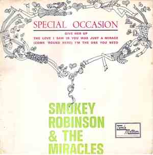 Smokey Robinson & The Miracles - Special Occasion