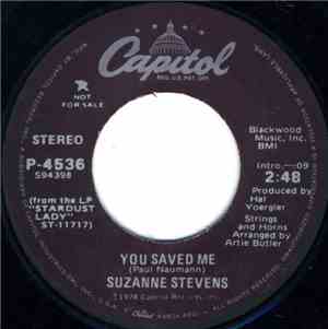 Suzanne Stevens - You Saved Me