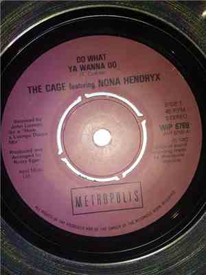 The Cage Featuring Nona Hendryx - Do What Ya Wanna Do