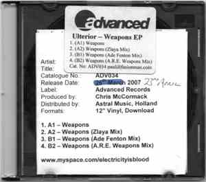 Ulterior - Weapons EP