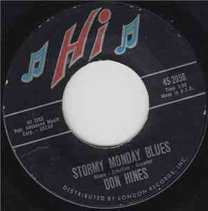 Don Hines - Stormy Monday Blues